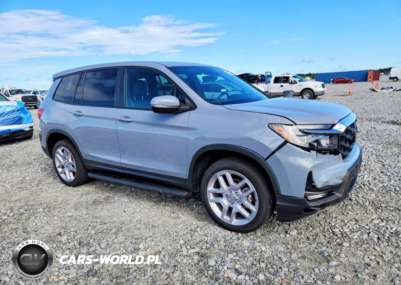2024 Honda Passport Exl VIN:5FNYF8H57RB020342 - 4
