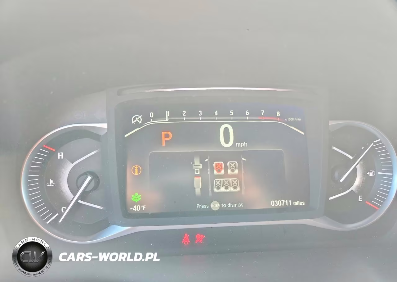 2024 Honda Passport Exl VIN:5FNYF8H57RB020342 - 9