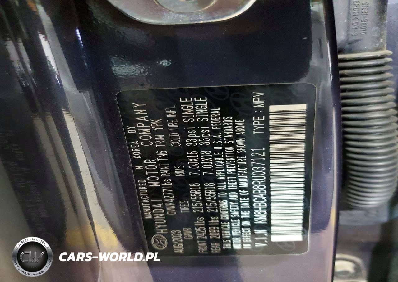 2024 Hyundai Kona Sel VIN:KM8HBCAB8RU037121 - 13