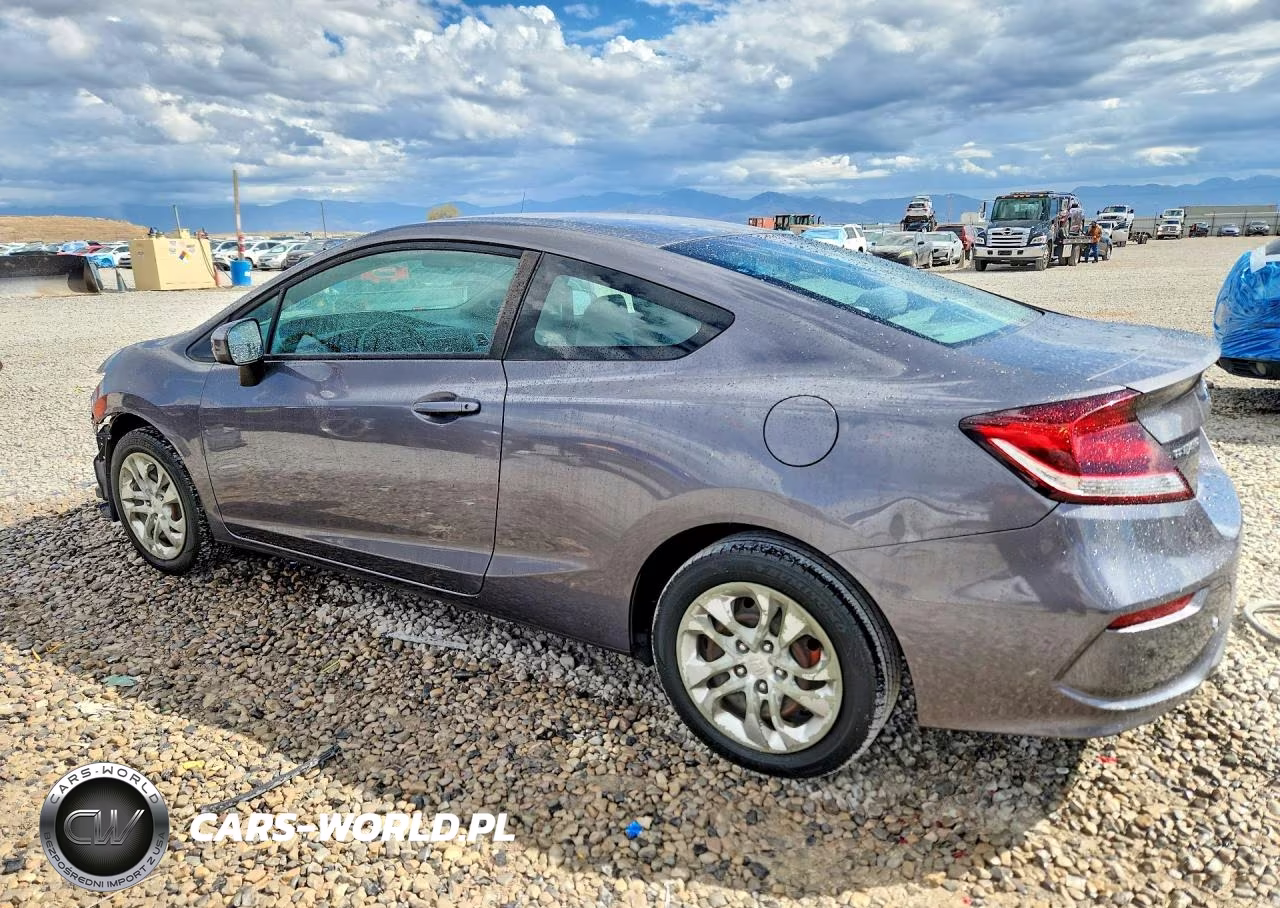 2014 Honda Civic Lx VIN:2HGFG3B54EH500411 - 2
