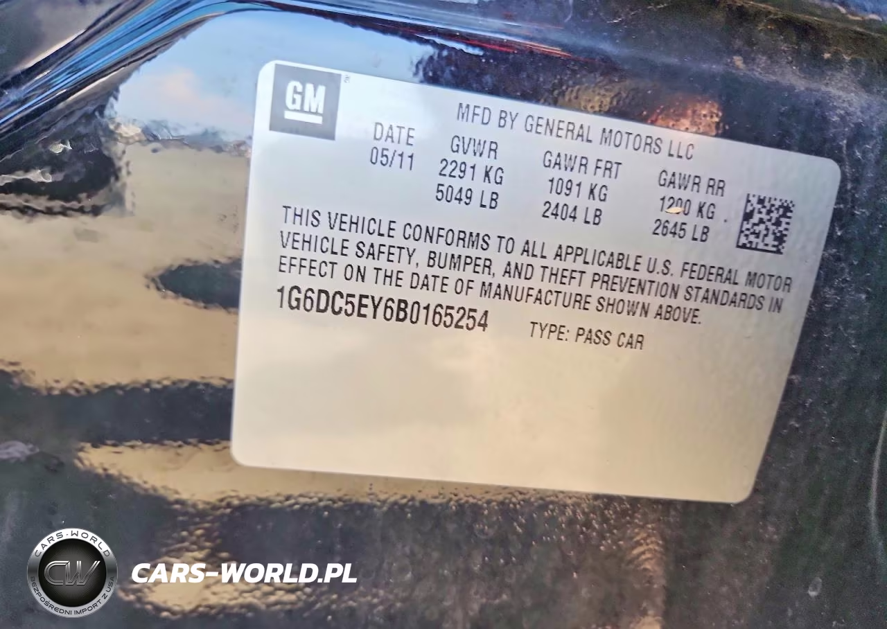 2011 Cadillac Cts VIN:1G6DC5EY6B0165254 - 12