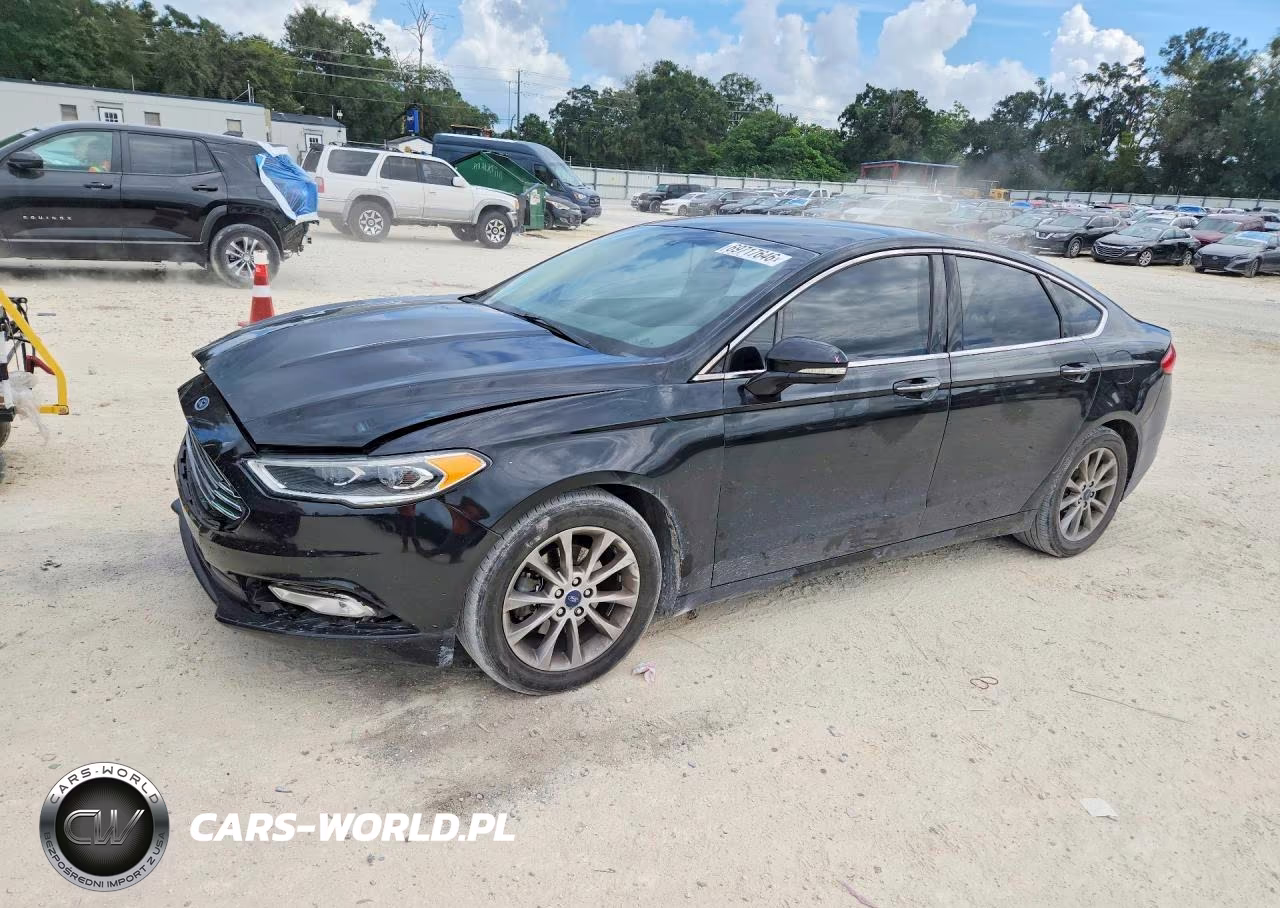2017 Ford Fusion Se VIN:3FA6P0HD6HR244699 - 1