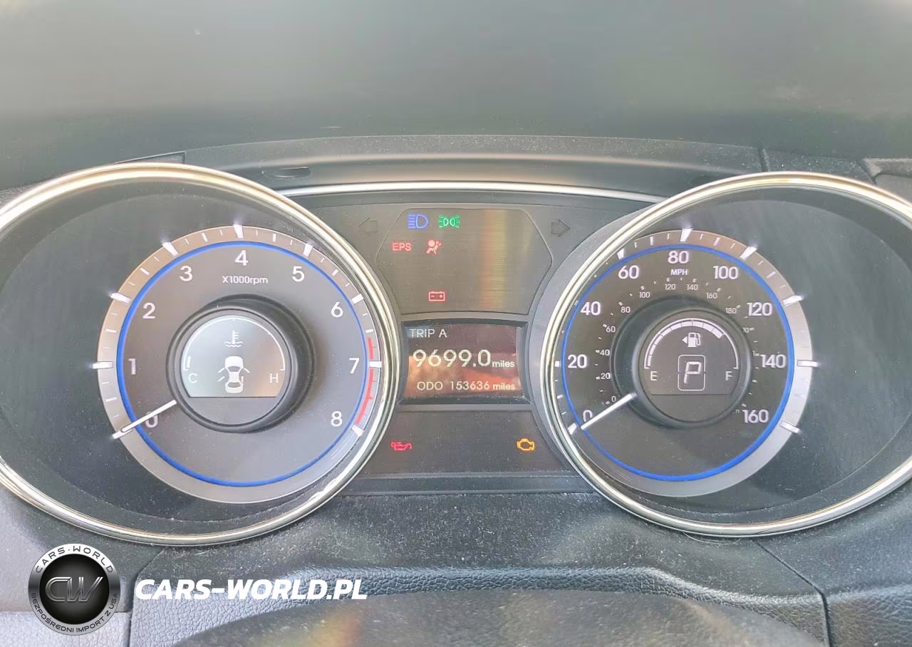 2013 Hyundai Sonata Gls VIN:5NPEB4AC8DH610575 - 9