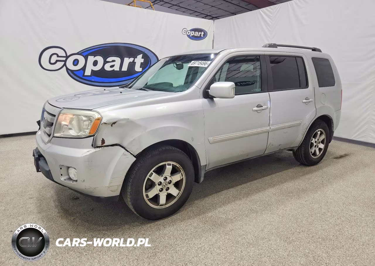 2011 Honda Pilot Touring VIN:5FNYF3H94BB045064 - 1