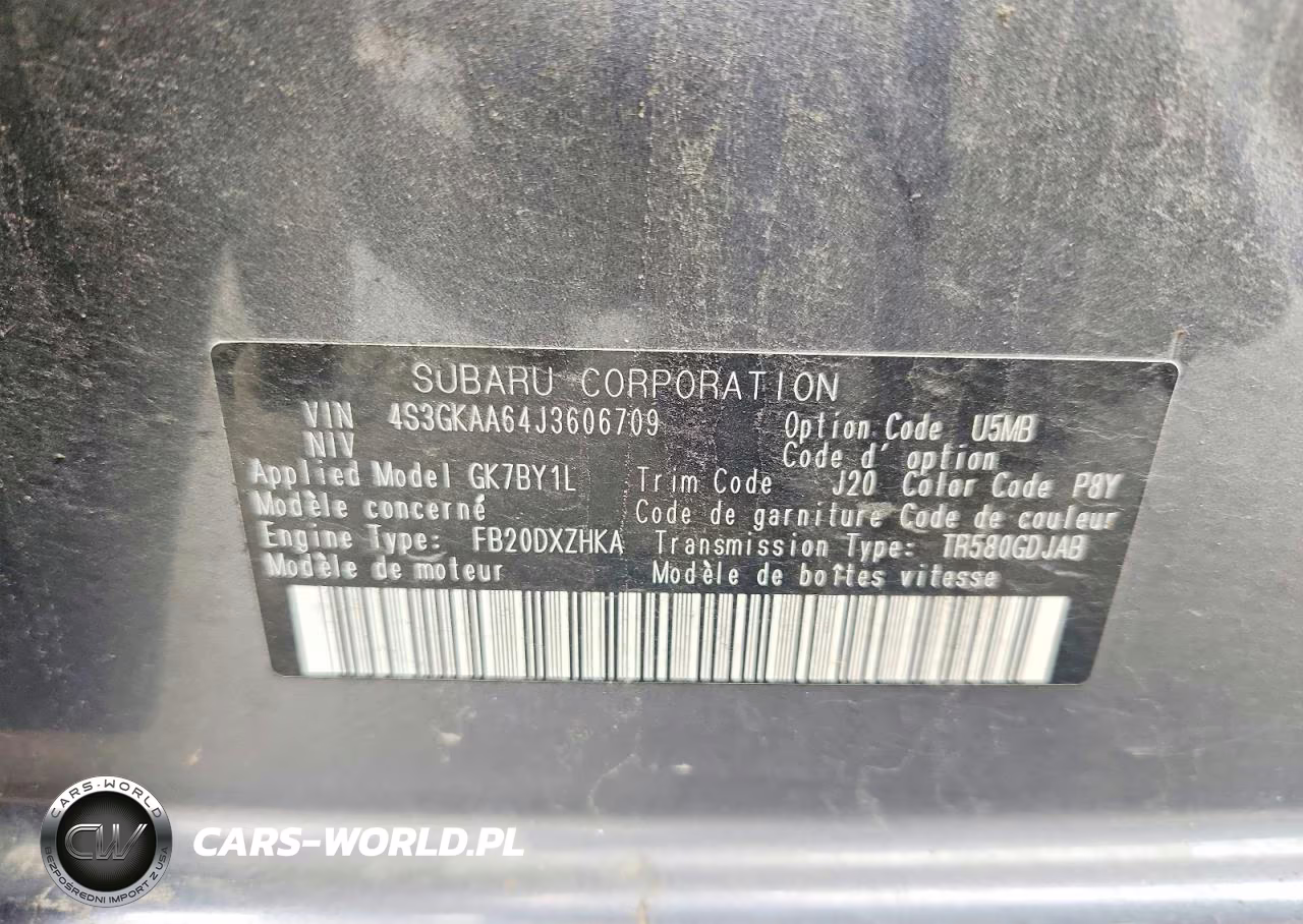 2018 Subaru Impreza VIN:4S3GKAA64J3606709 - 12