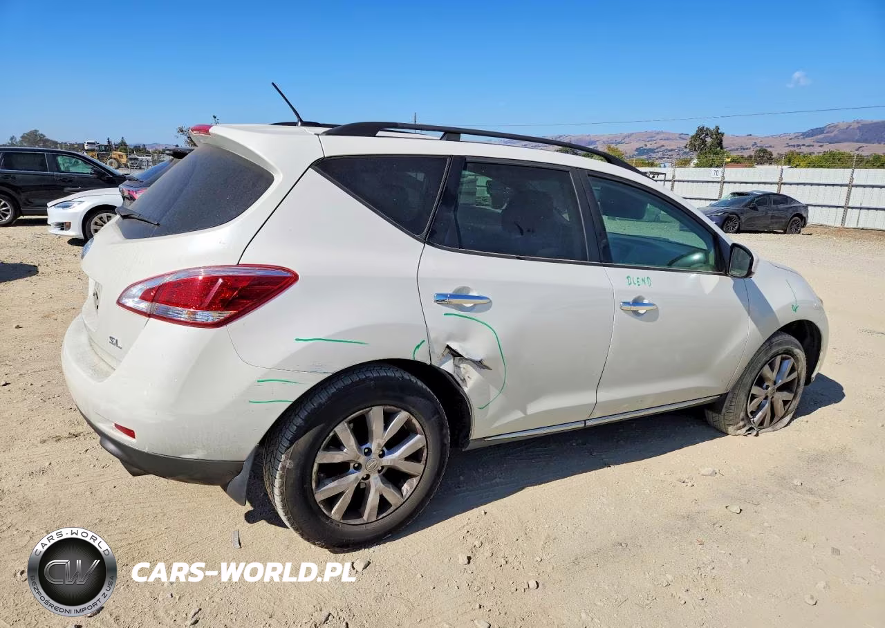 2014 Nissan Murano Sl VIN:JN8AZ1MU4EW419278 - 3