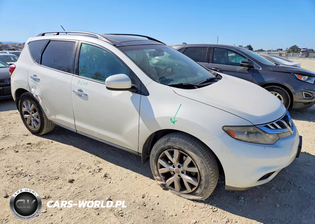 2014 Nissan Murano Sl VIN:JN8AZ1MU4EW419278 - 4