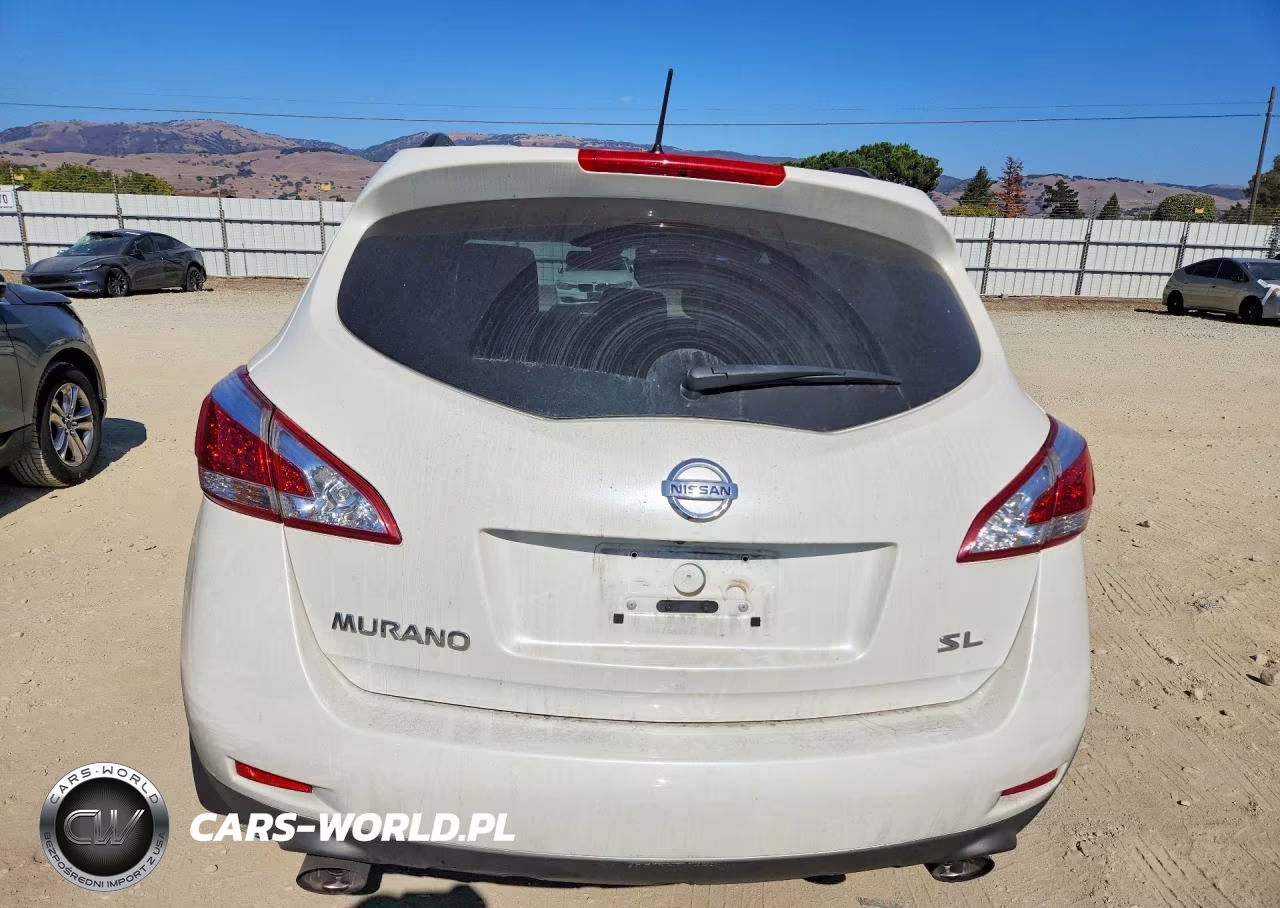 2014 Nissan Murano Sl VIN:JN8AZ1MU4EW419278 - 6