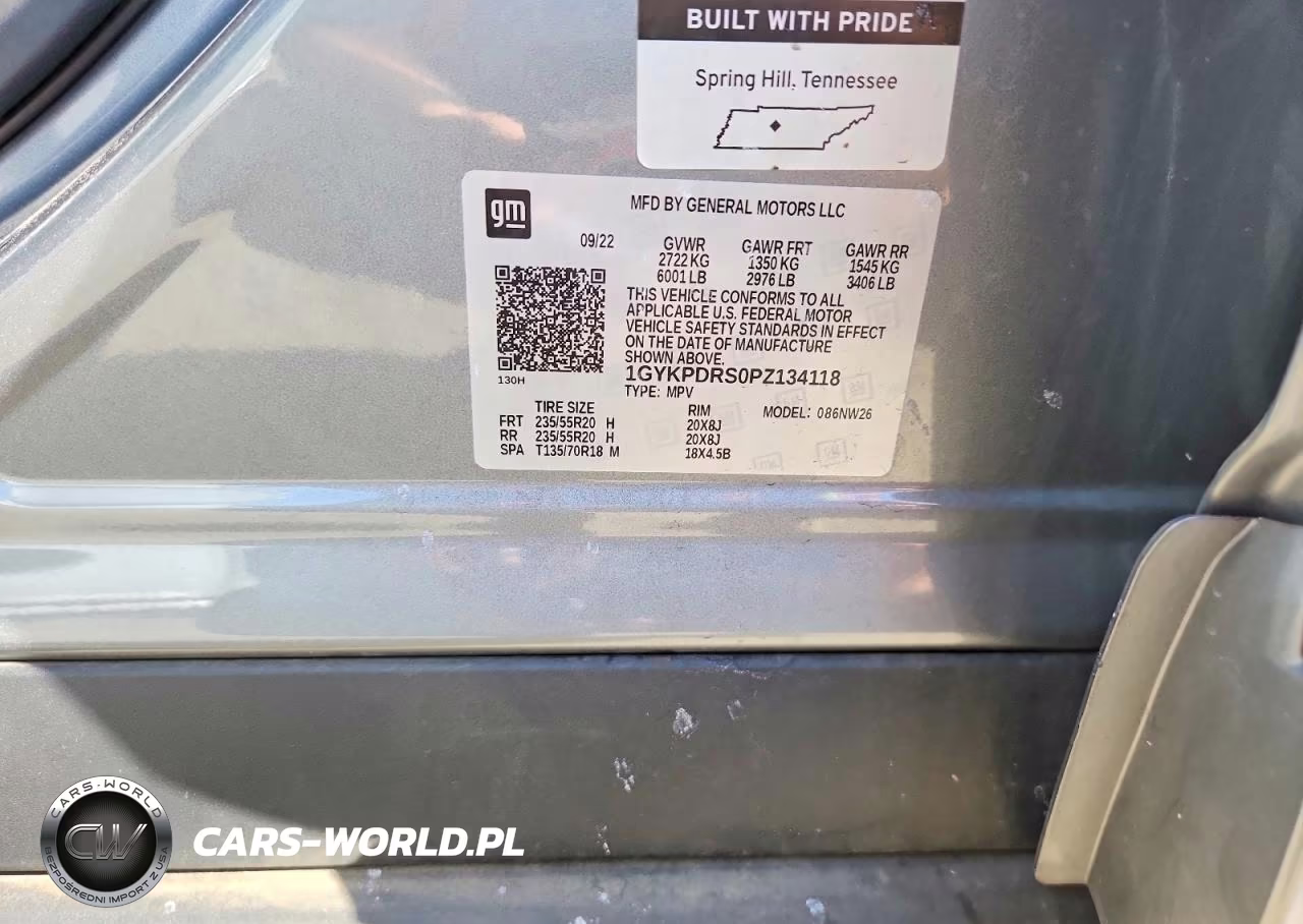 2023 Cadillac Xt6 Premium Luxury VIN:1GYKPDRS0PZ134118 - 12