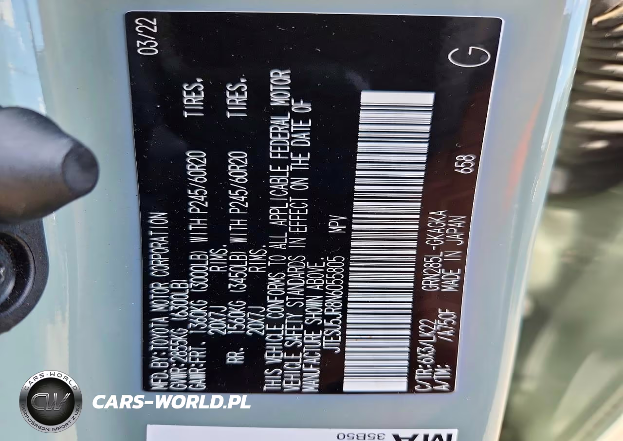2022 Toyota 4Runner Trd Sport VIN:JTESU5JR8N6055805 - 13