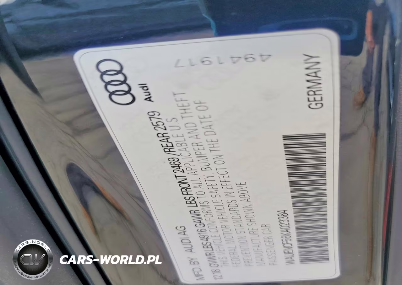 2019 Audi A5 Premium Plus S-Line VIN:WAUENCF56KA023384 - 12