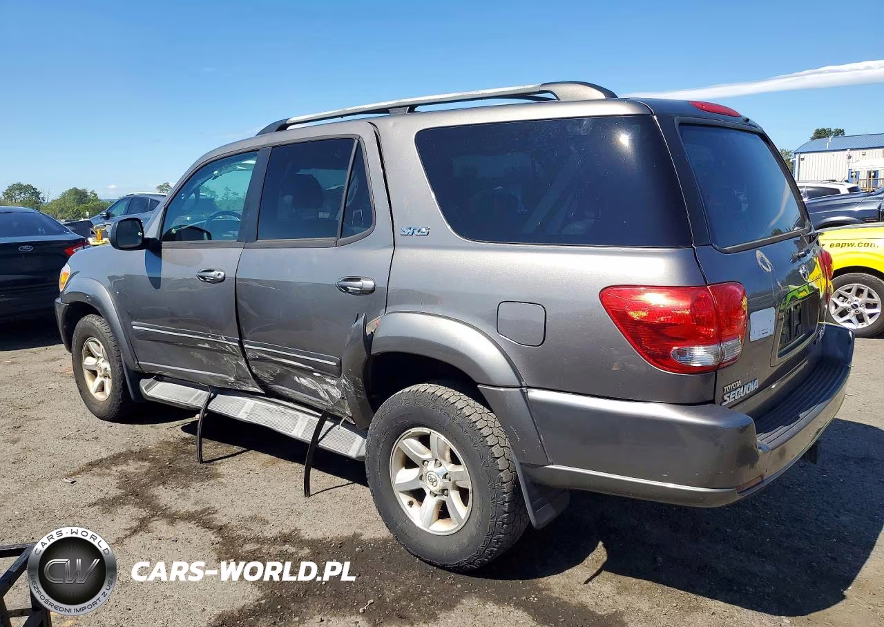 2007 Toyota Sequoia 4D 4X4 VIN:5TDBT44A17S278035 - 2
