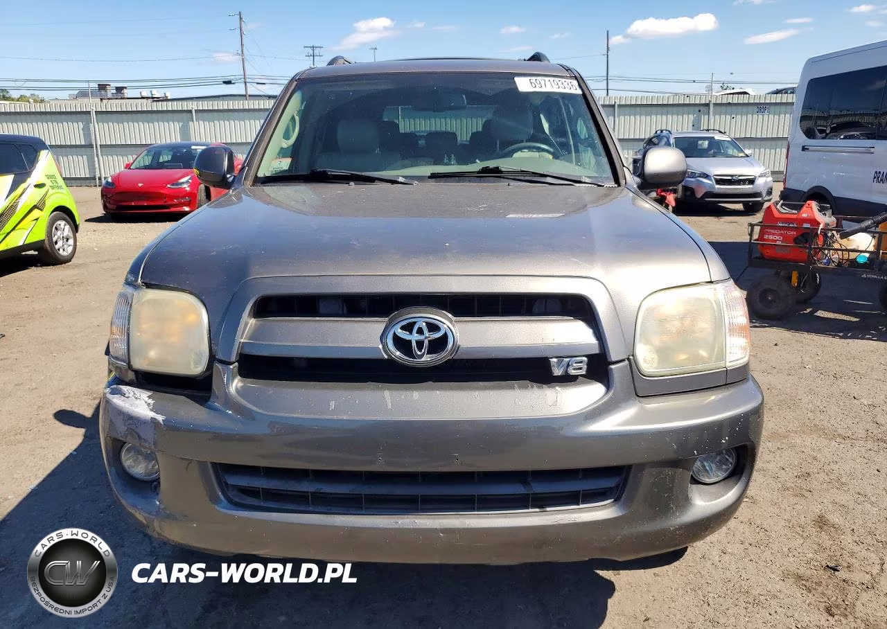 2007 Toyota Sequoia 4D 4X4 VIN:5TDBT44A17S278035 - 5