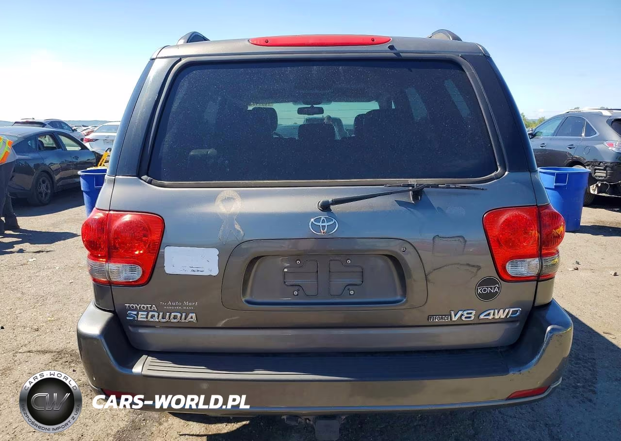 2007 Toyota Sequoia 4D 4X4 VIN:5TDBT44A17S278035 - 6