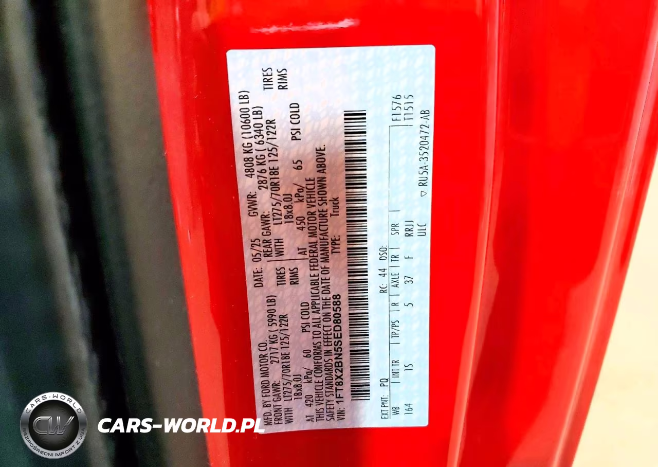 2025 Ford F250 Super Duty VIN:1FT8X2BN5SED80588 - 12