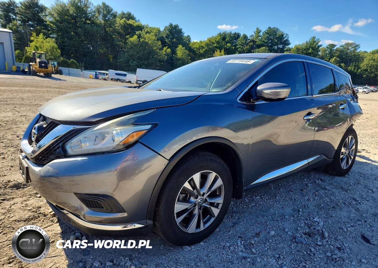 2015 Nissan Murano S VIN:5N1AZ2MH1FN274191 - 1