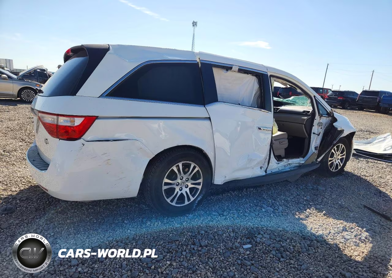 2012 Honda Odyssey Exl VIN:5FNRL5H62CB033978 - 3
