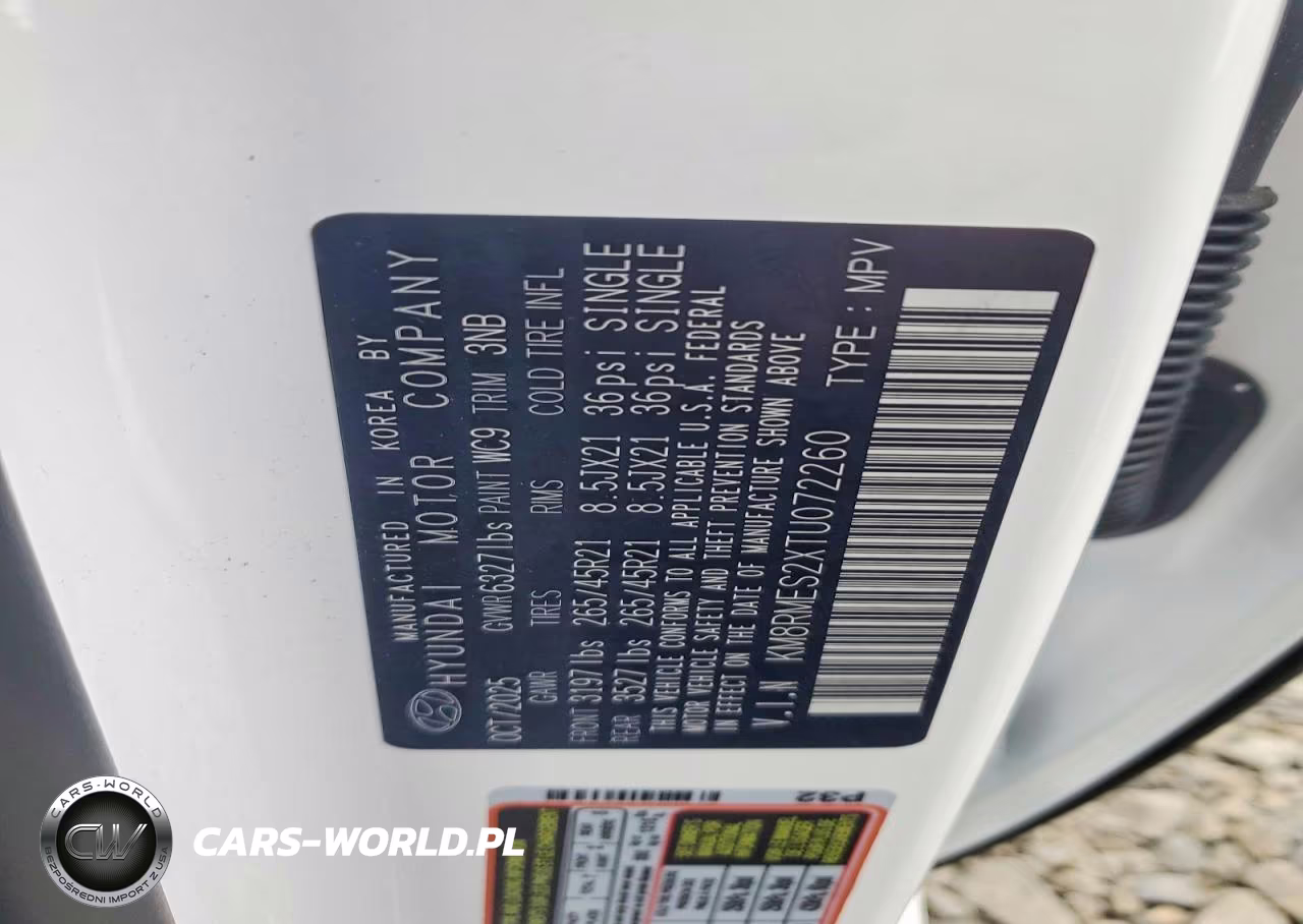 2026 Hyundai Palisade Calligraphy VIN:KM8RMES2XTU072260 - 13