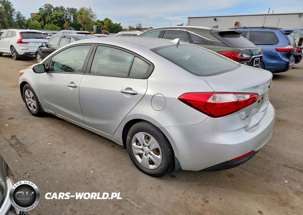 2014 Kia Forte Lx VIN:KNAFK4A6XE5187267 - 2