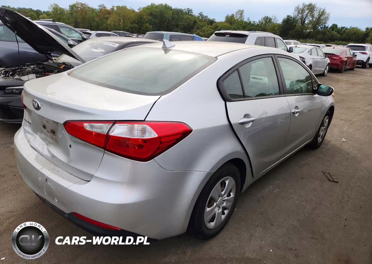 2014 Kia Forte Lx VIN:KNAFK4A6XE5187267 - 3