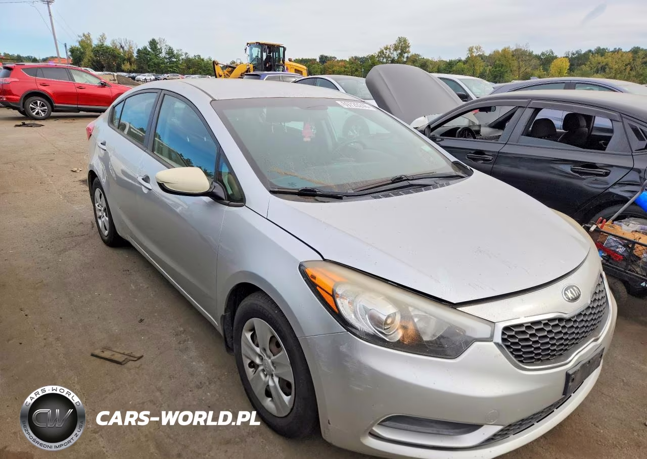 2014 Kia Forte Lx VIN:KNAFK4A6XE5187267 - 4