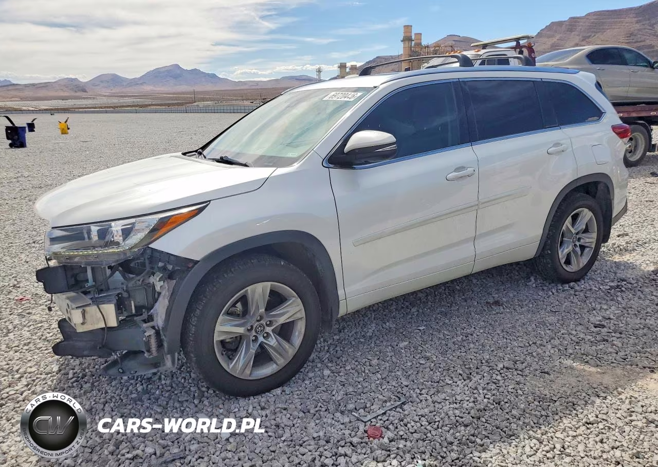 2017 Toyota Highlander Limited VIN:5TDDZRFH8HS434202 - 1