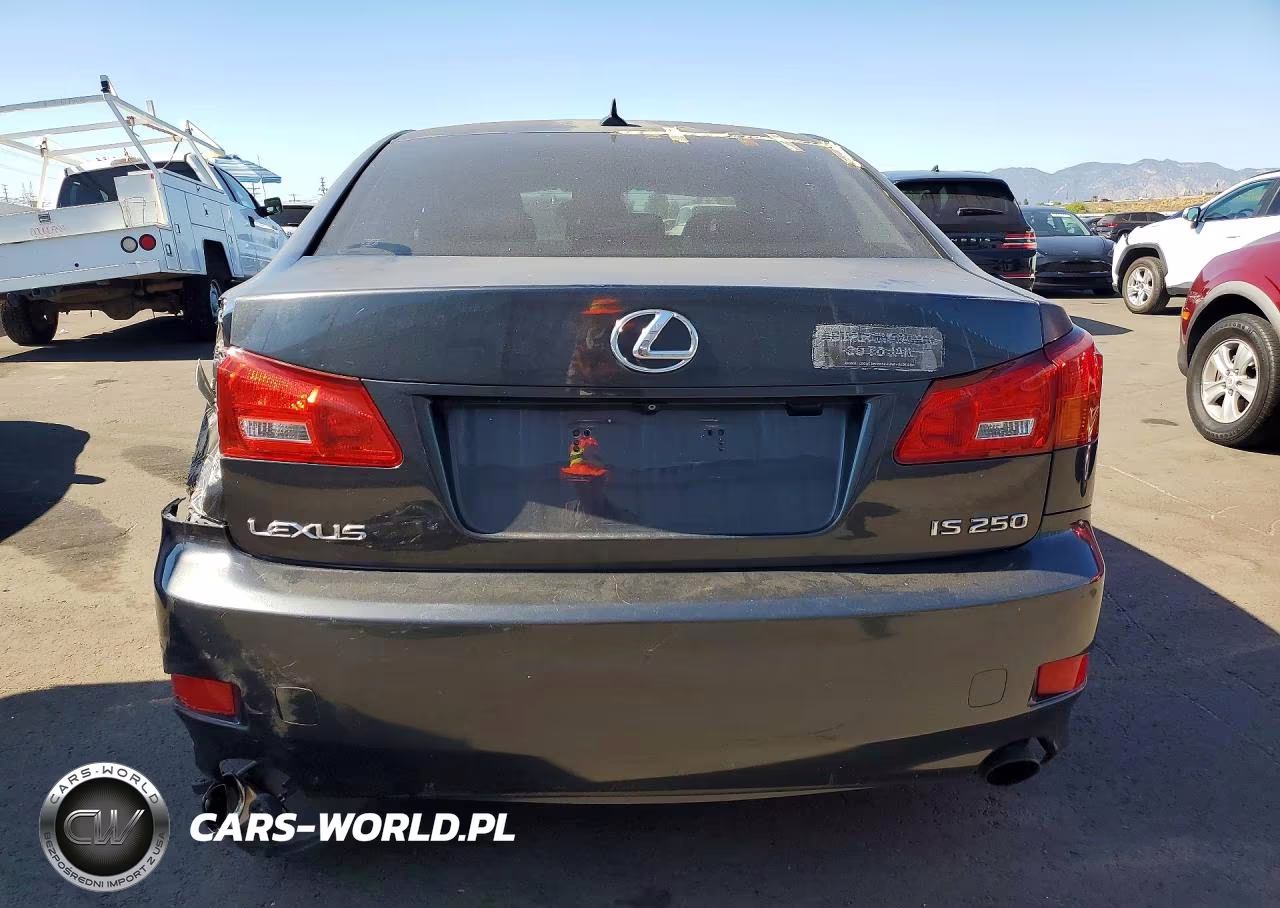 2007 Lexus Is 250 Base VIN:JTHBK262272029200 - 6