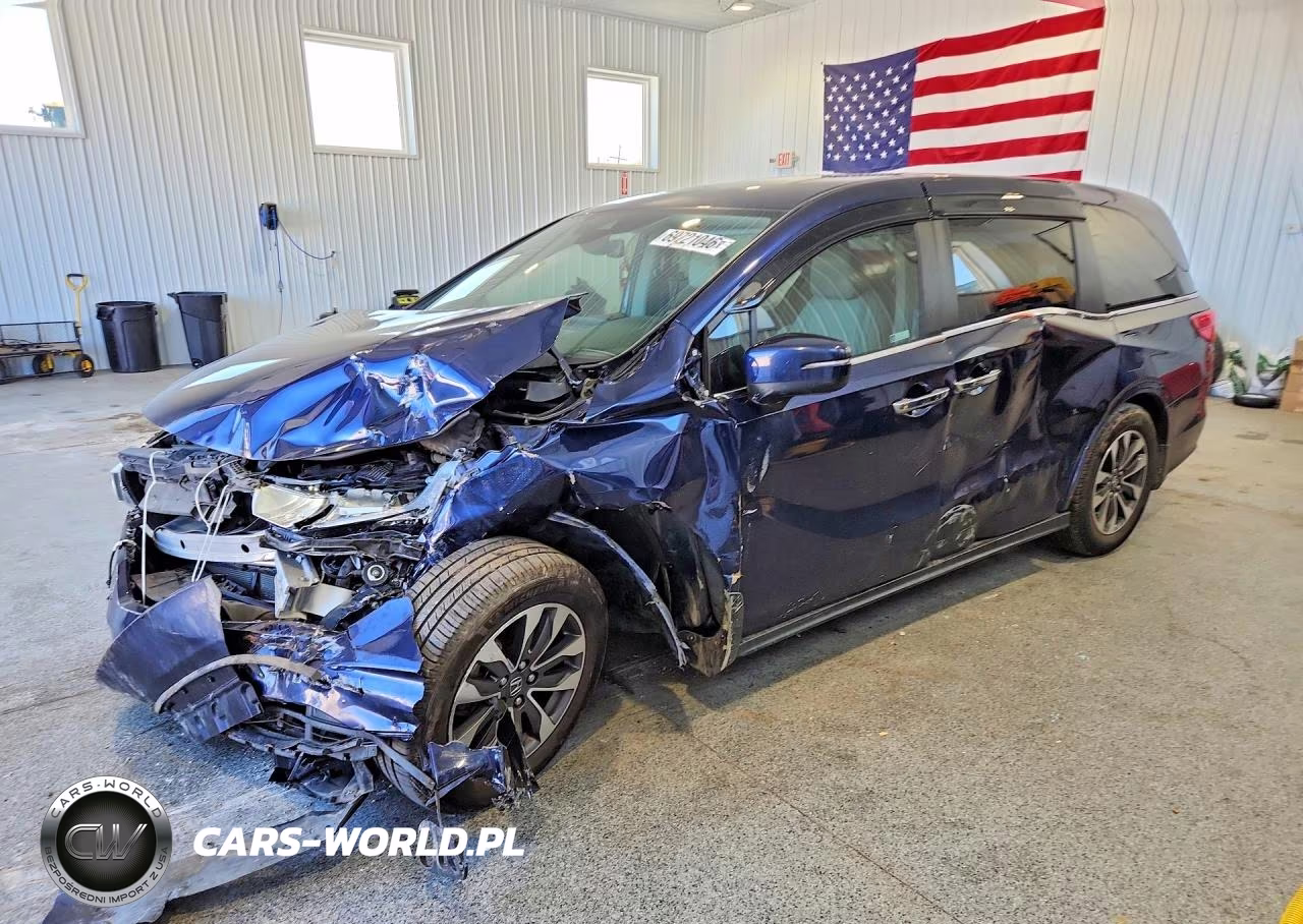 2021 Honda Odyssey Exl VIN:5FNRL6H70MB042985 - 1