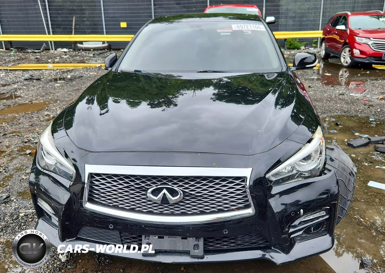 2016 Infiniti Q50 Red Sport 400 VIN:JN1FV7AR0GM452098 - 5
