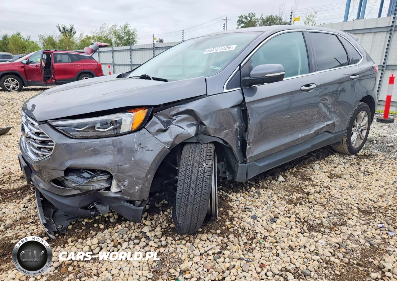 2022 Ford Edge Titanium VIN:2FMPK4K97NBB05406 - 1