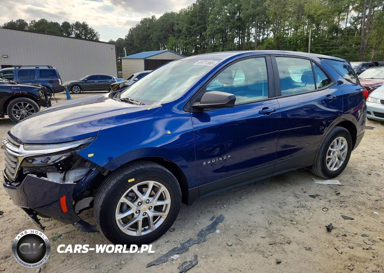 2022 Chevrolet Equinox Ls VIN:2GNAXHEV5N6133927 - 1