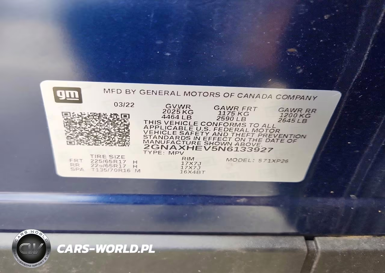 2022 Chevrolet Equinox Ls VIN:2GNAXHEV5N6133927 - 14