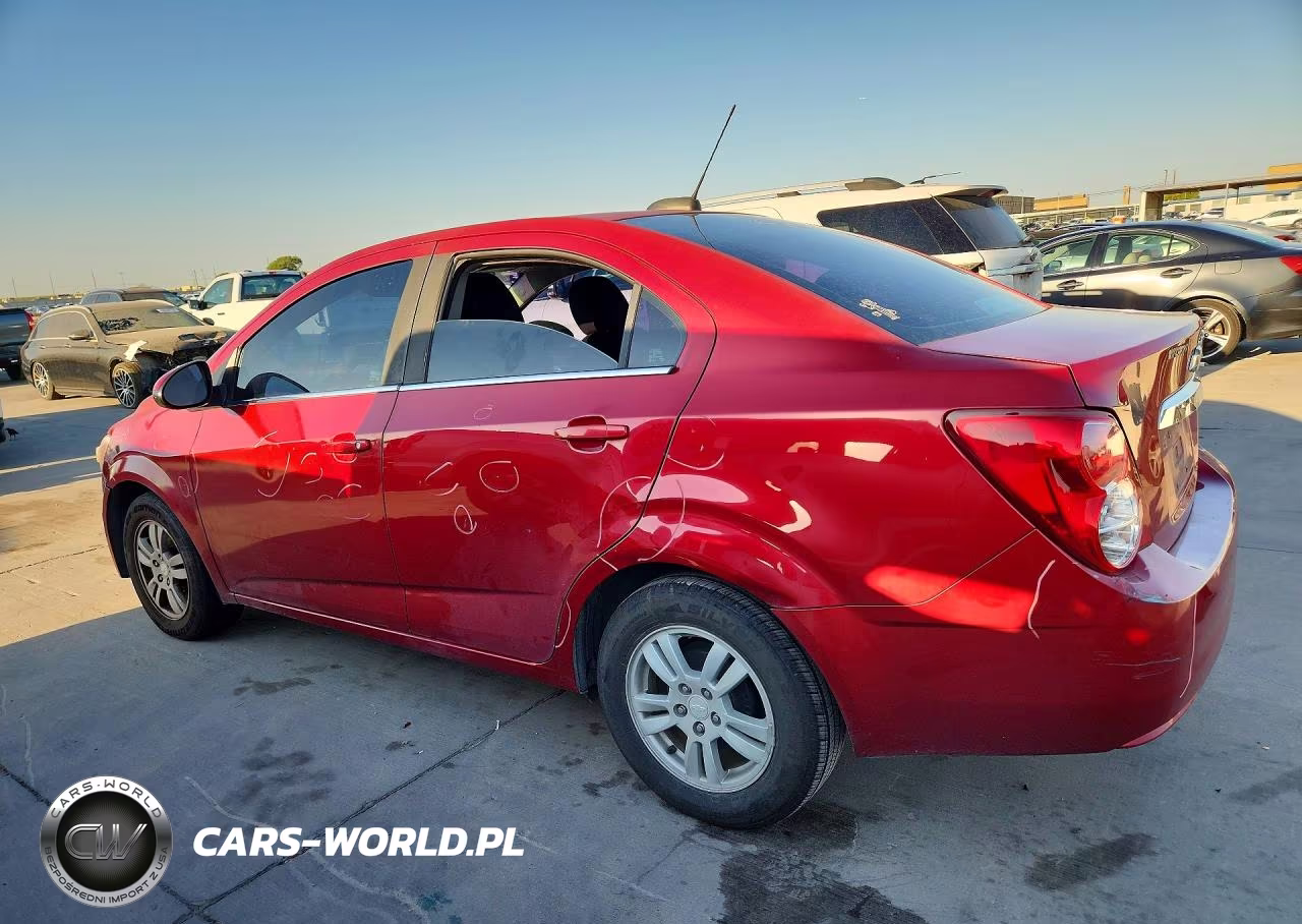 2015 Chevrolet Sonic Lt VIN:1G1JC5SH2F4179017 - 2