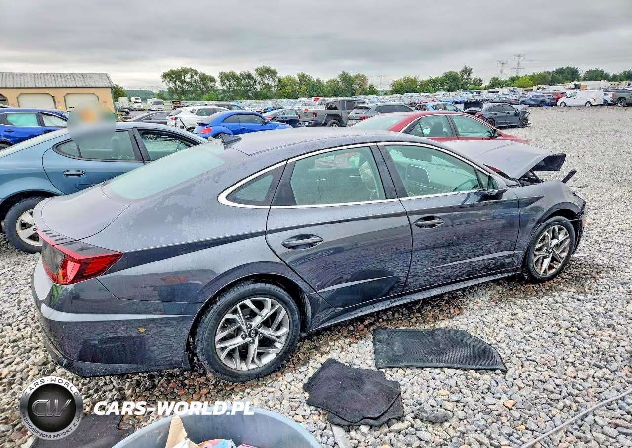 2021 Hyundai Sonata Sel VIN:5NPEL4JA0MH082509 - 3