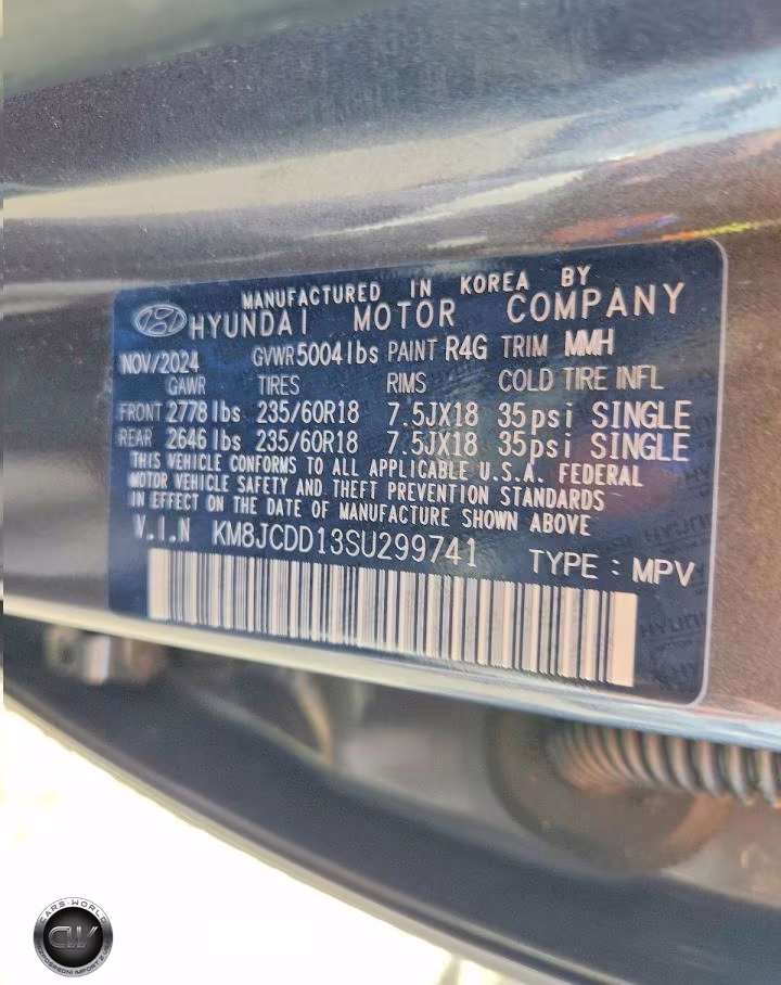 2025 Hyundai Tucson Sel Convenience VIN:KM8JCDD13SU299741 - 12