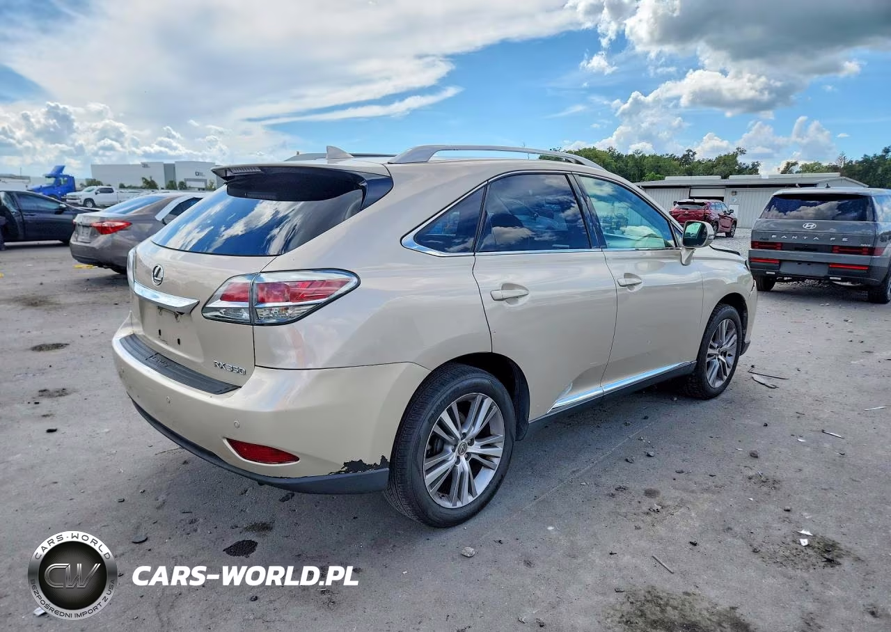2015 Lexus Rx 350 Base VIN:2T2ZK1BA2FC162316 - 3