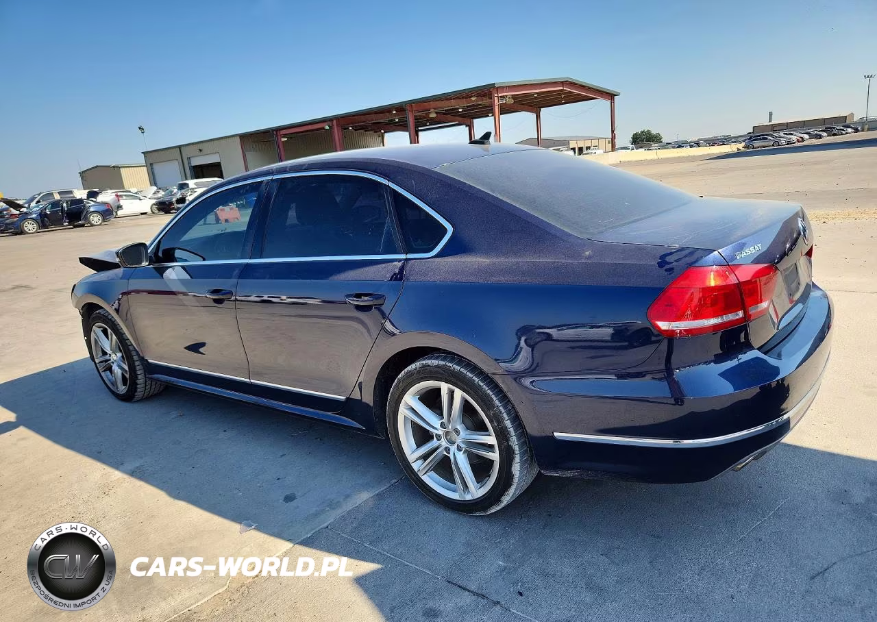 2014 Volkswagen Passat Se VIN:1VWBN7A31EC063977 - 2