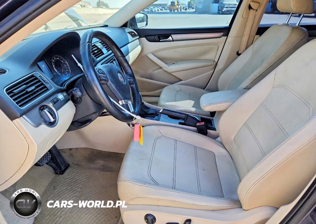 2014 Volkswagen Passat Se VIN:1VWBN7A31EC063977 - 7