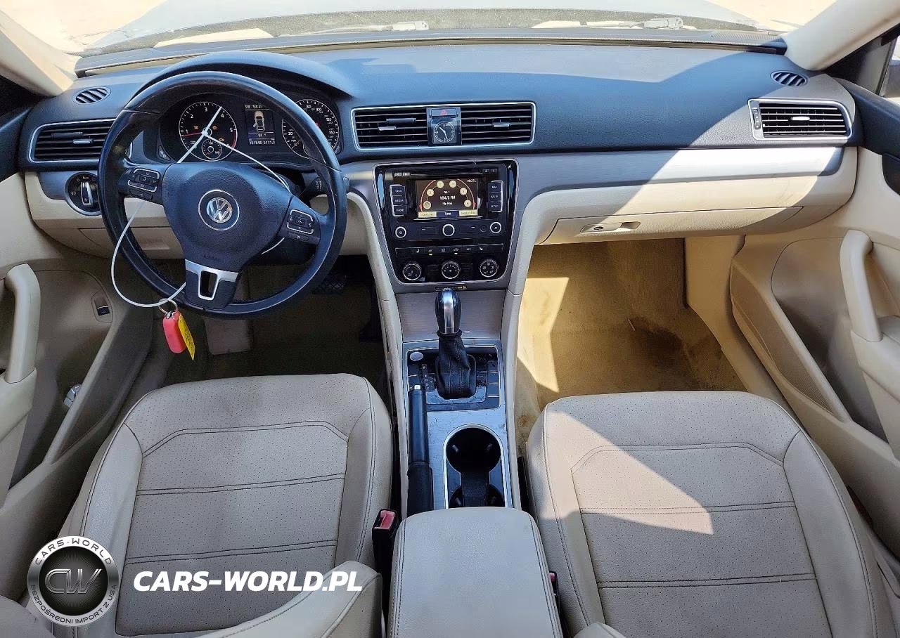 2014 Volkswagen Passat Se VIN:1VWBN7A31EC063977 - 8