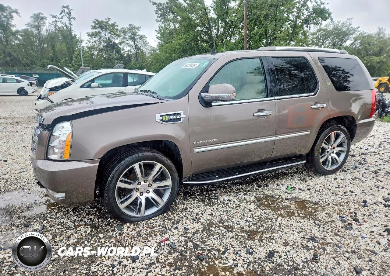 2012 Cadillac Escalade Hybrid VIN:1GYS4EEJ8CR226499 - 1