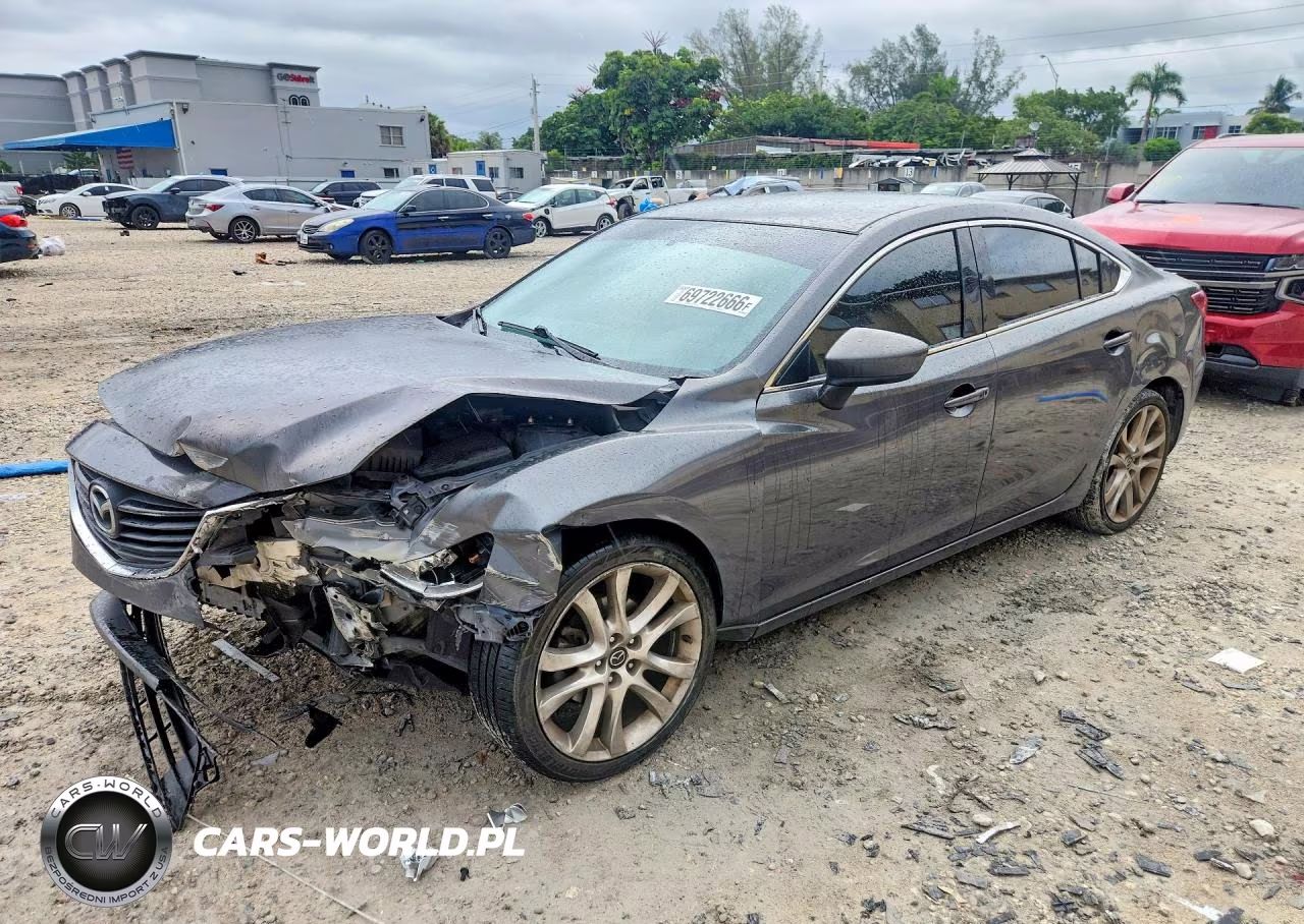 2016 Mazda 6 Touring VIN:JM1GJ1V51G1481807 - 1