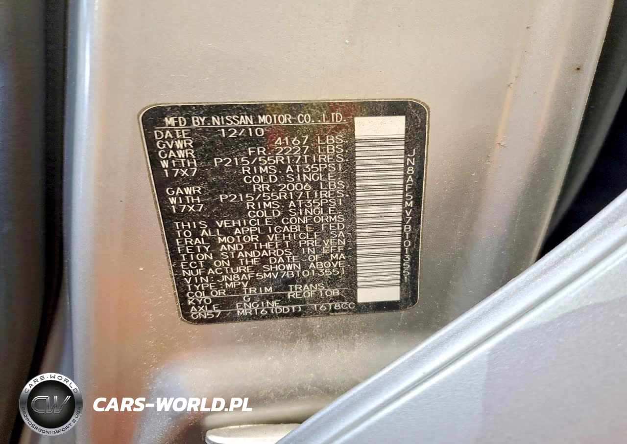 2011 Nissan Juke S VIN:JN8AF5MV7BT013551 - 13