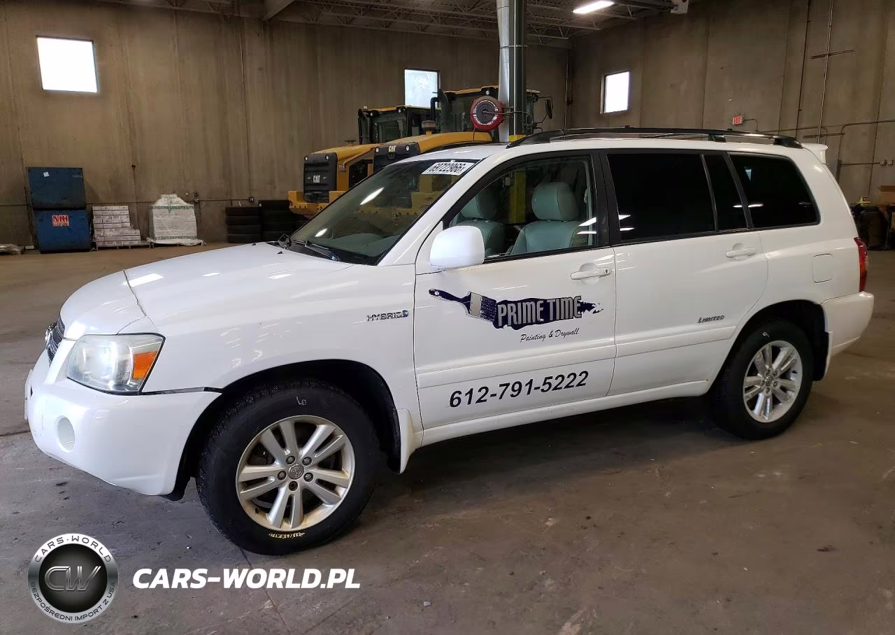 2007 Toyota Highlander Hybrid VIN:JTEEW21A070045372 - 1