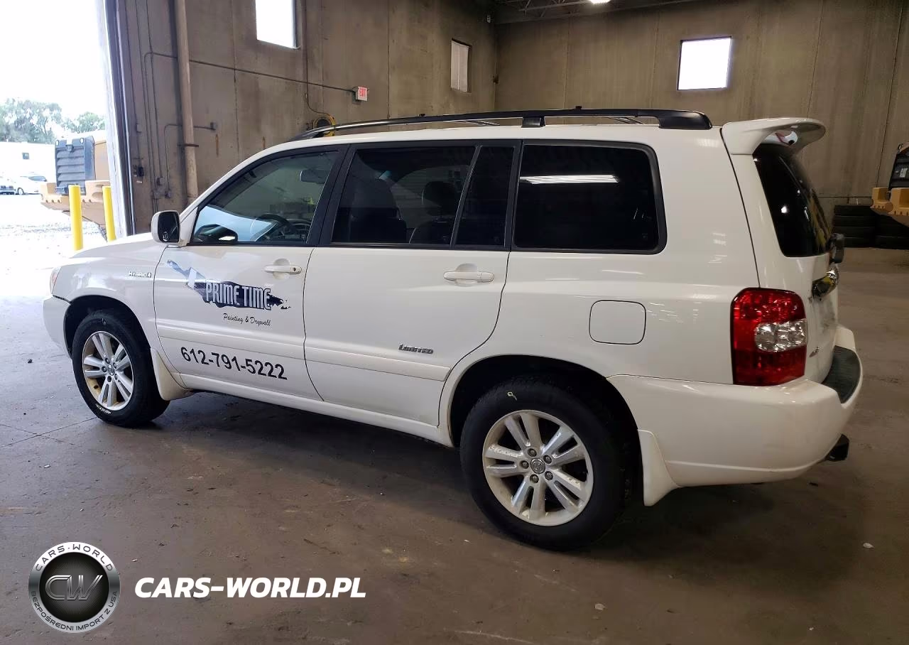 2007 Toyota Highlander Hybrid VIN:JTEEW21A070045372 - 2