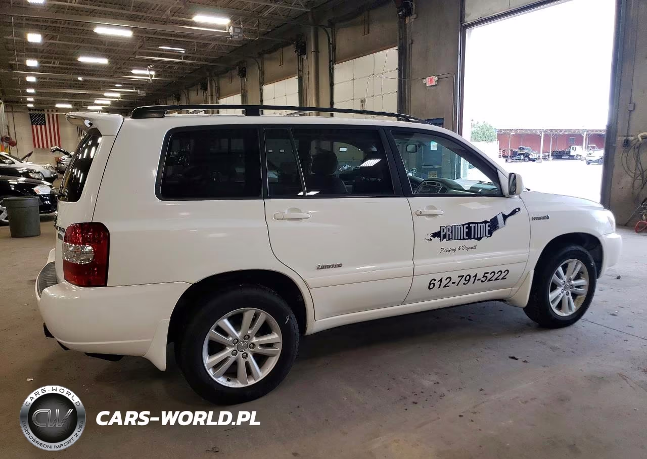 2007 Toyota Highlander Hybrid VIN:JTEEW21A070045372 - 3