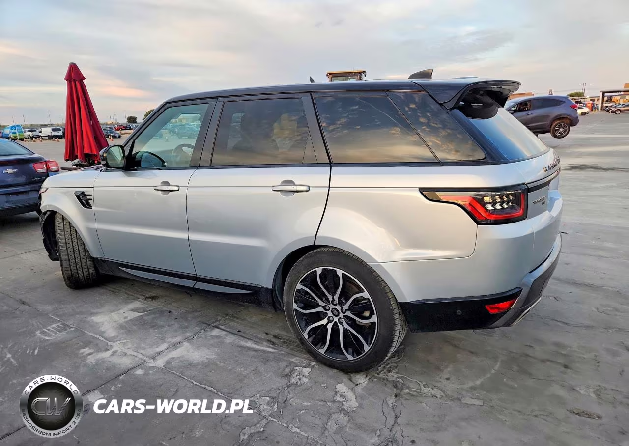 2022 LAND ROVER RANGE ROVER SPORT HSE SILVER EDITION VIN:SALWR2SUXNA218761 - 2