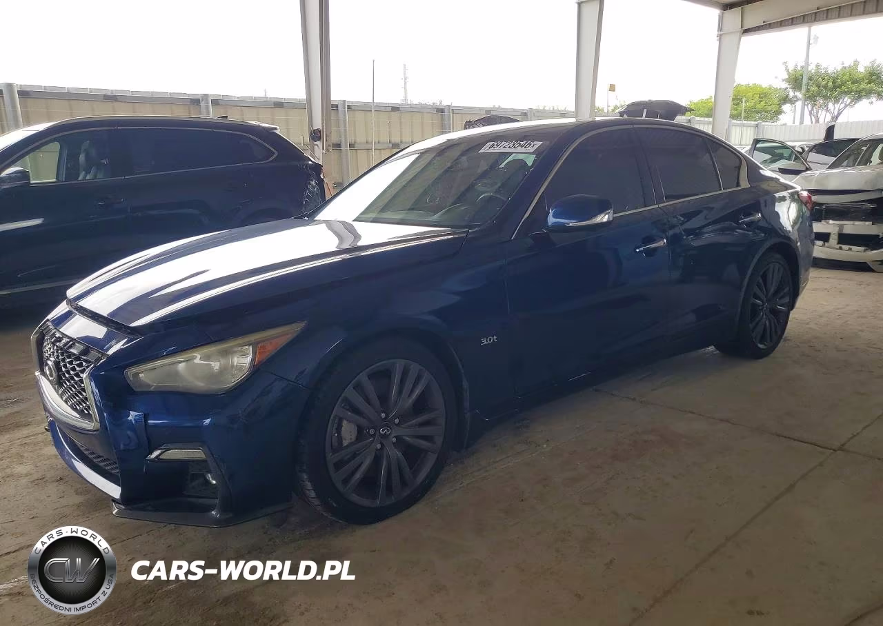 2018 Infiniti Q50 3.0T Sport VIN:JN1EV7AR7JM433048 - 1