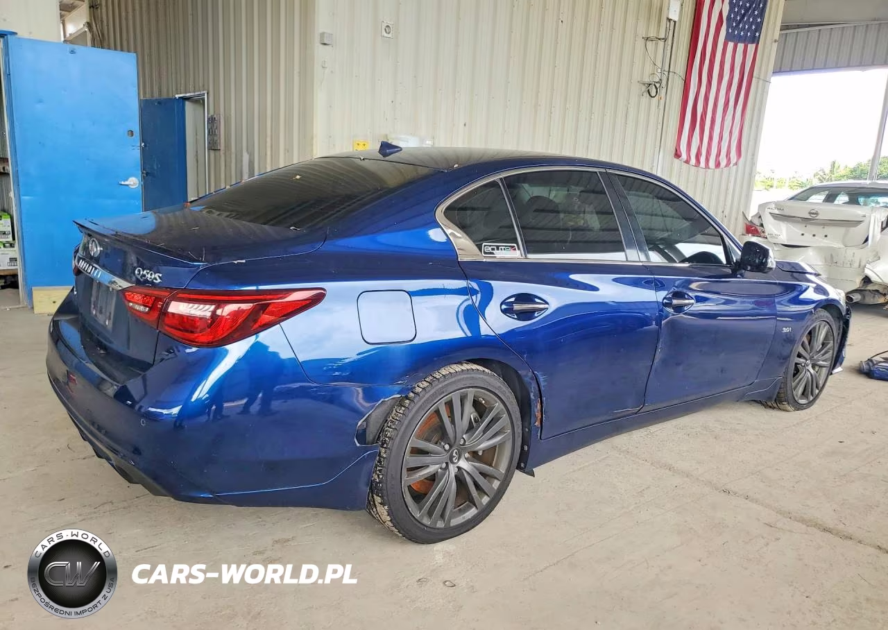 2018 Infiniti Q50 3.0T Sport VIN:JN1EV7AR7JM433048 - 3