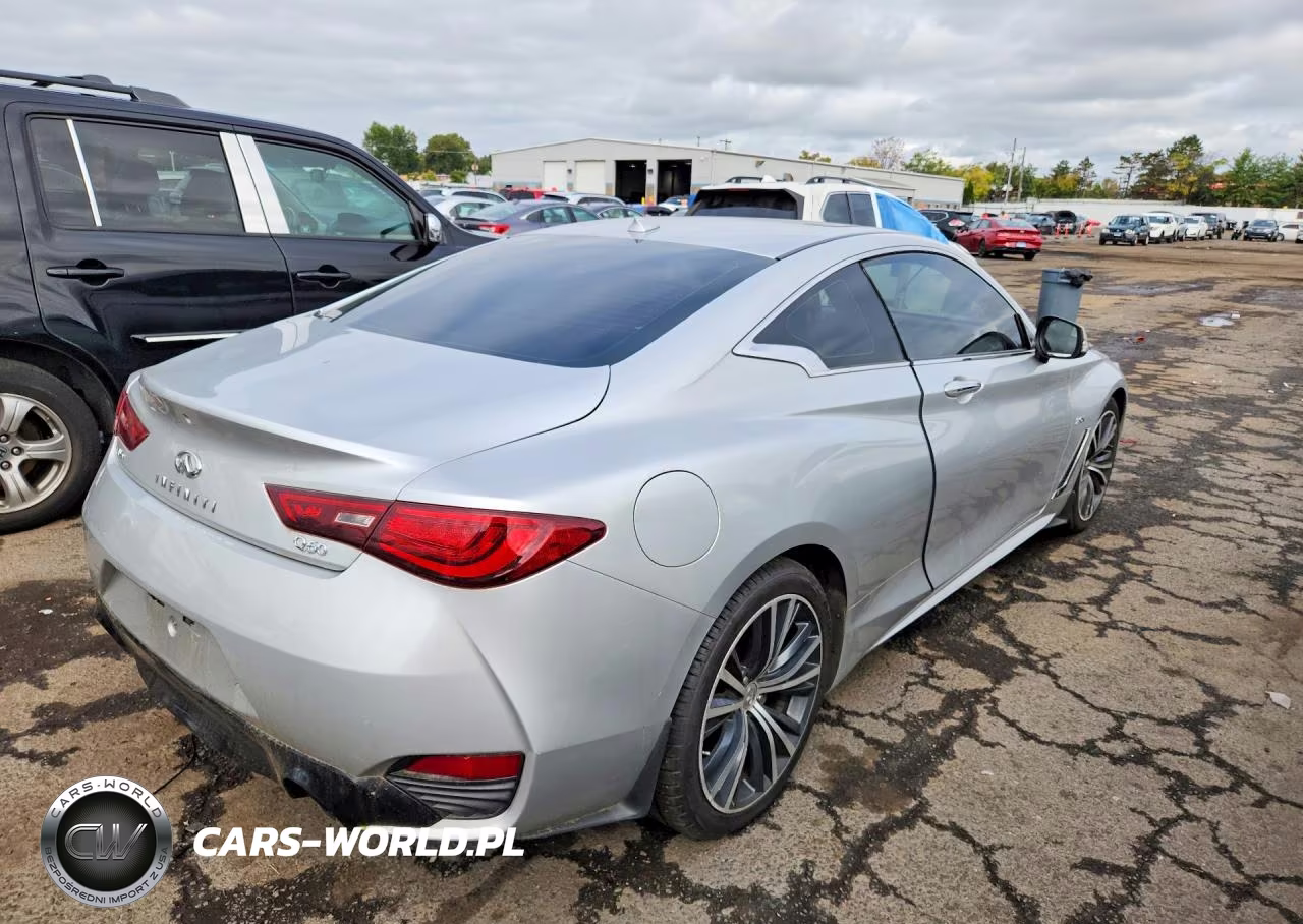 2018 Infiniti Q60 3.0T Luxe VIN:JN1EV7EL0JM392039 - 3