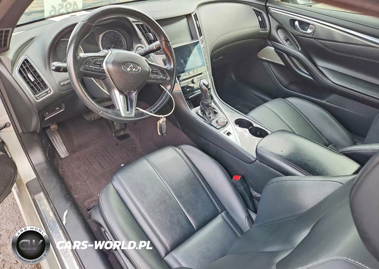 2018 Infiniti Q60 3.0T Luxe VIN:JN1EV7EL0JM392039 - 8